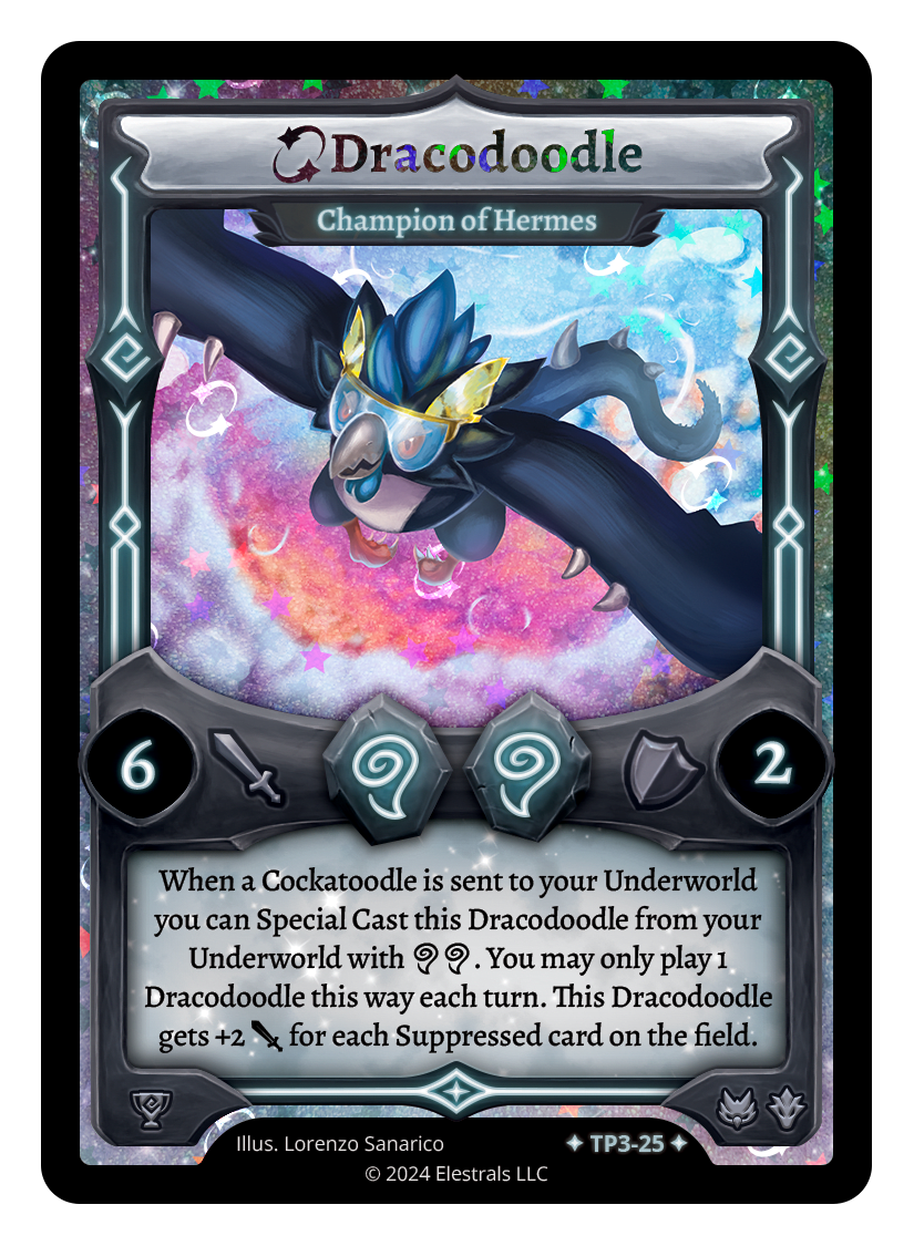 Dracodoodle - Champion of Hermes - TP3-25